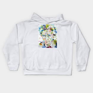 EMIL CIORAN - watercolor portrait .2 Kids Hoodie